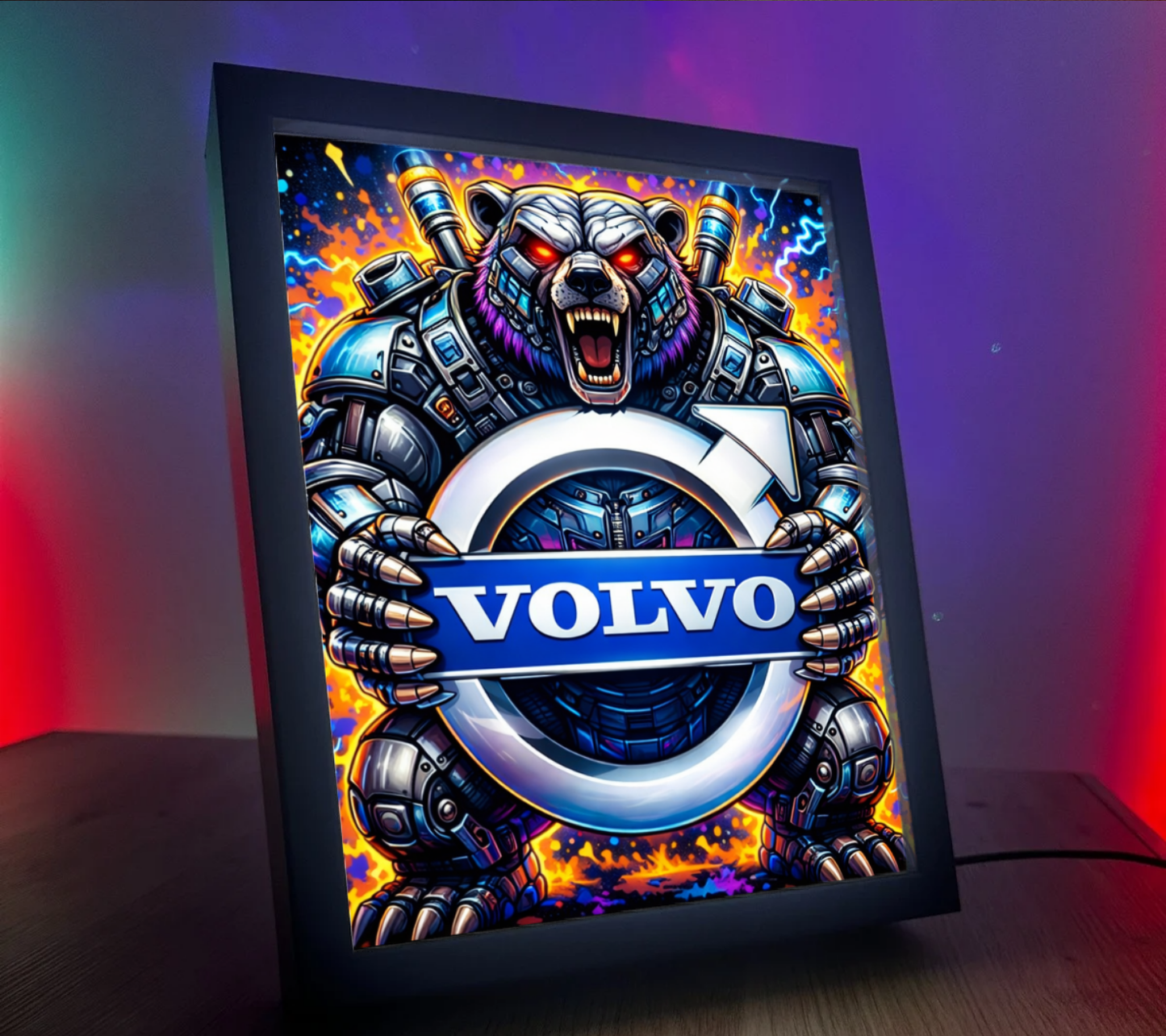 ObrazoLampka Logo Volvo 1