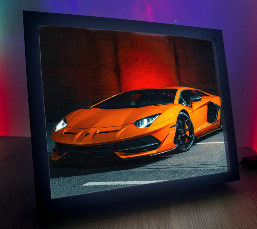 Obrazo lampka Labmorghini 1