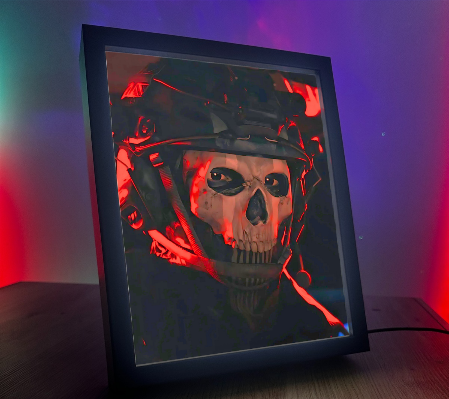 Obrazo-lampka Call of Duty Modern Warfare Ghost 5