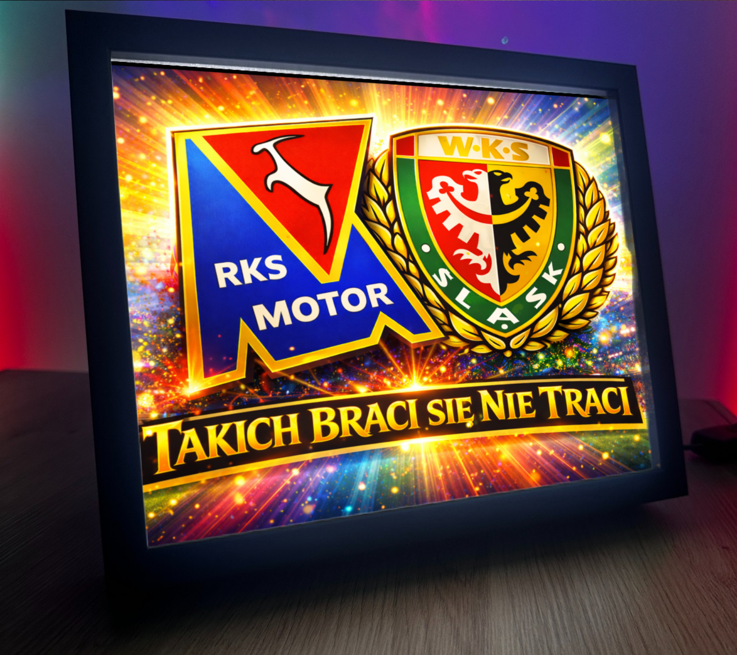 Obrazo Lampka Motor Lublin & Śląsk Wrocław 5