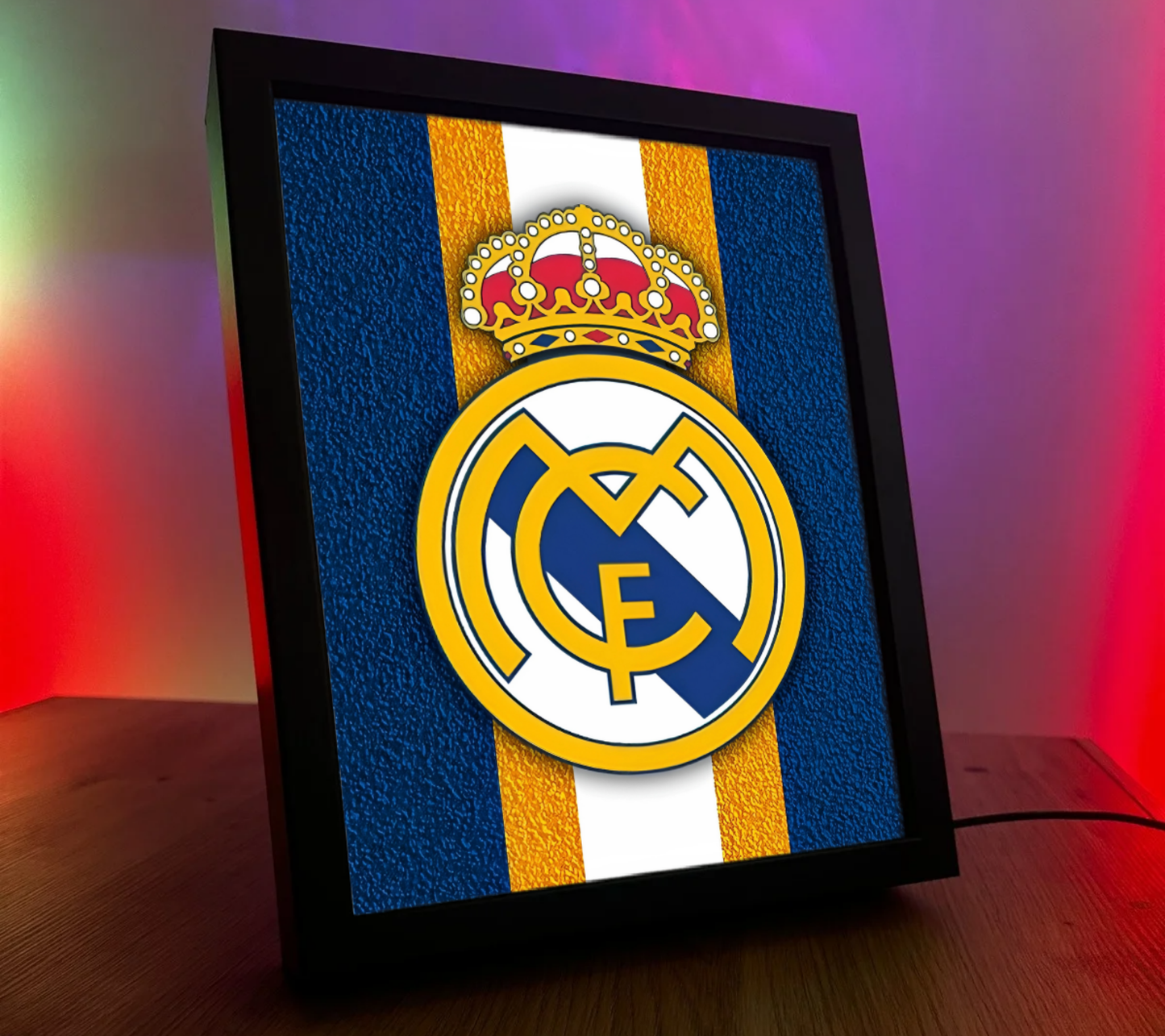 Obrazo lampka Real Madryt 3