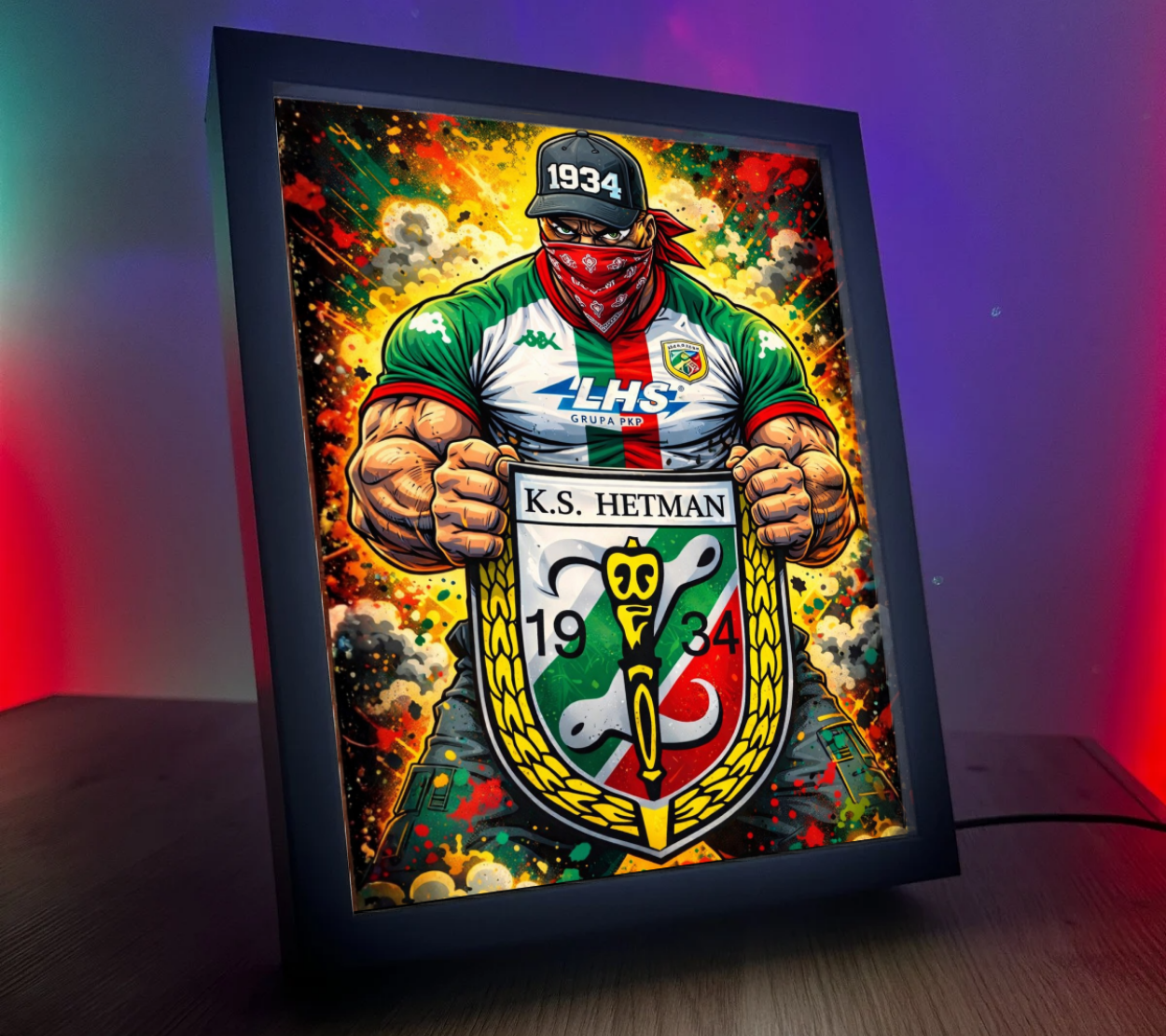 Obrazo Lampka KS Hetman Zamość 1