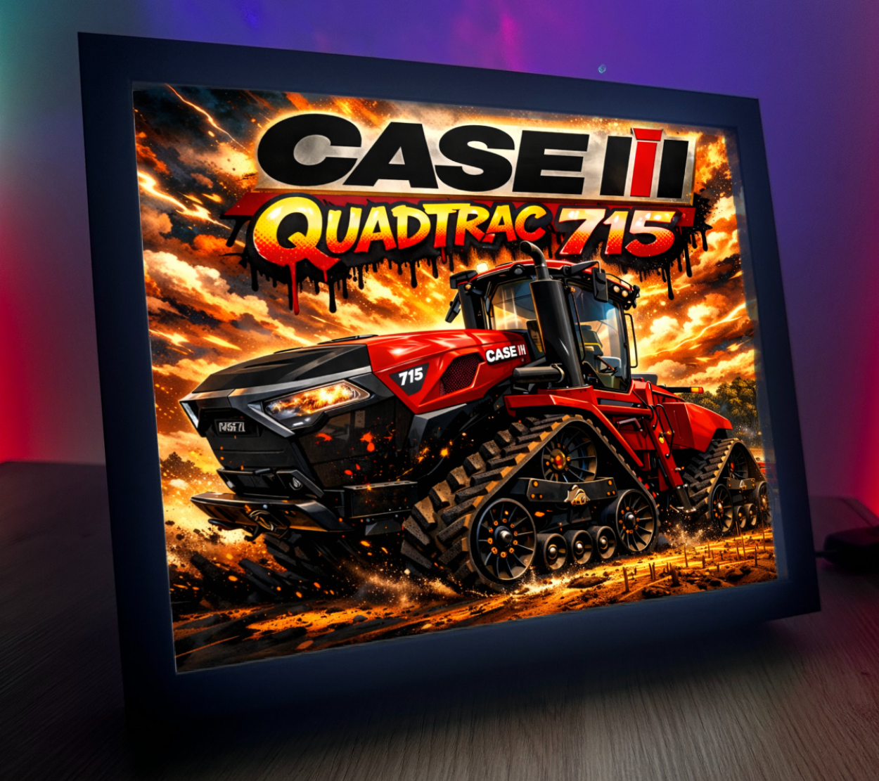 ObrazoLampka Traktor Case Quadtrack 715 1