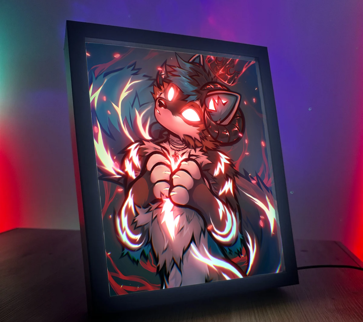 Obrazo-lampka Fursuit 1