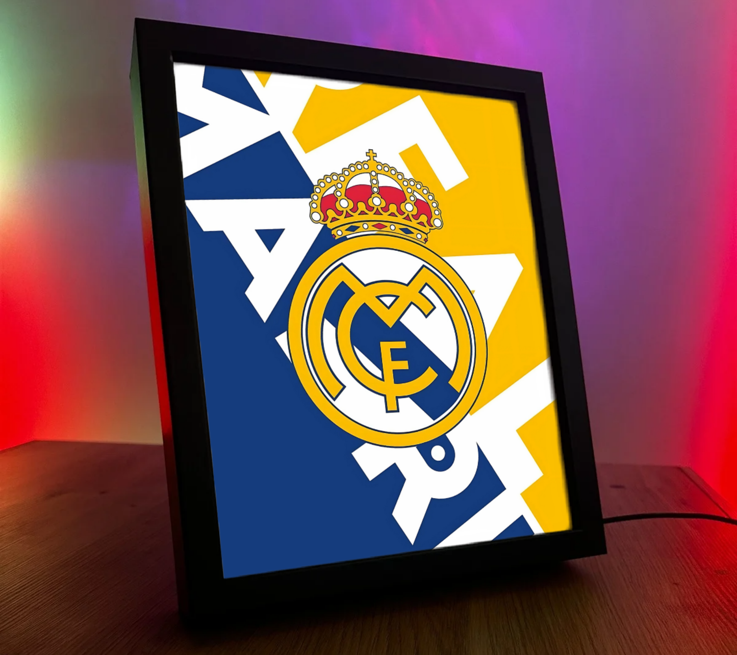 Obrazo lampka Real Madryt 4