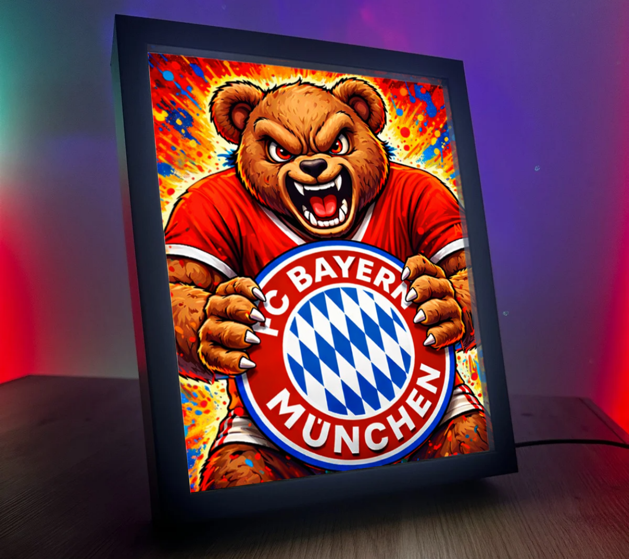 Obrazo Lampka Bayern Monachium 1