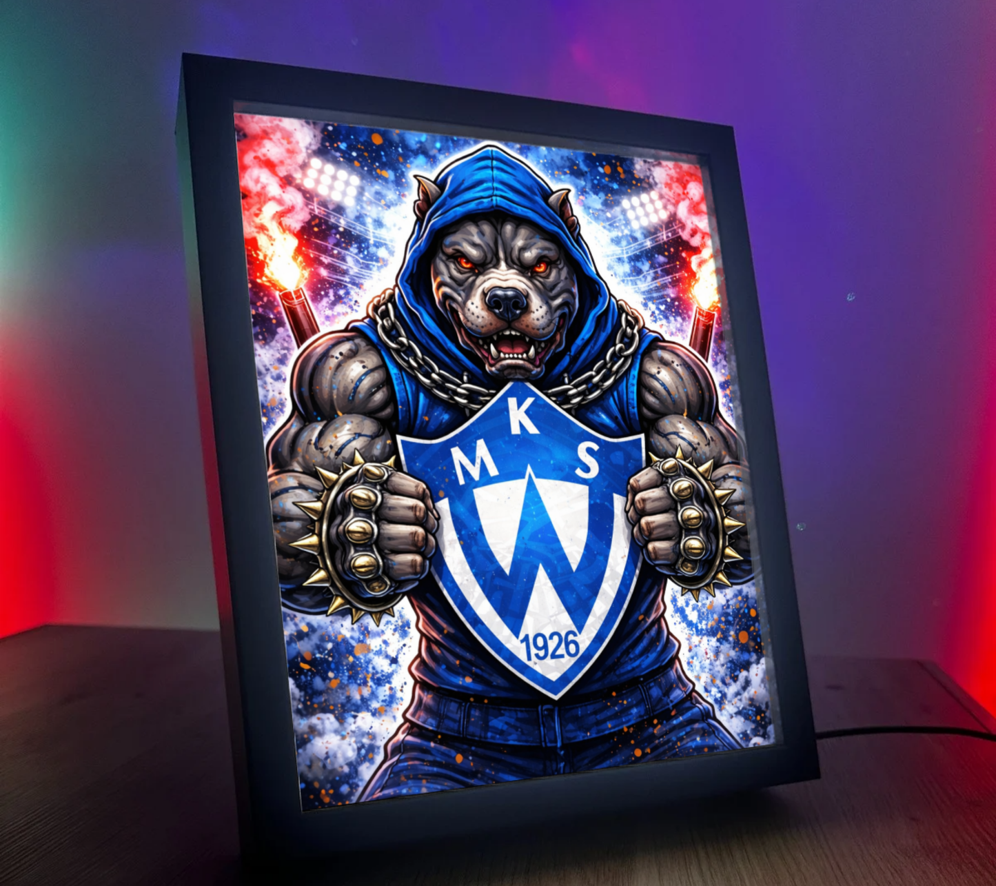 Obrazo Lampka MKS Wicher Kobyłka 2