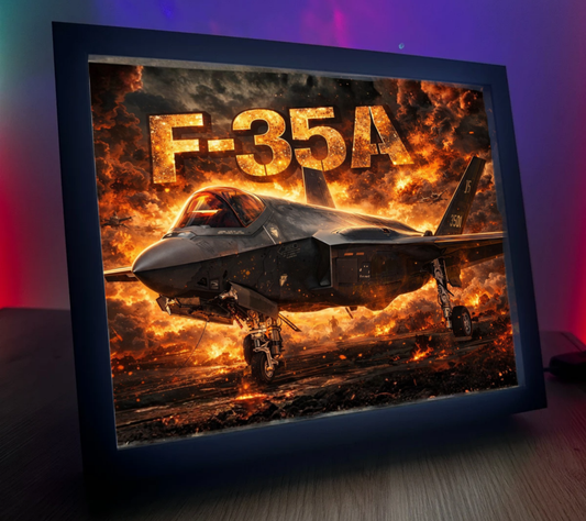 ObrazoLampka F-35A 2