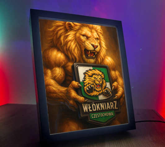 Obrazo Lampka Włókniarz Częstochowa 2