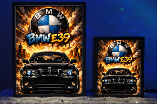 BMW E39 Czarne Prezent Lampka Nocna ObrazoLampka 3