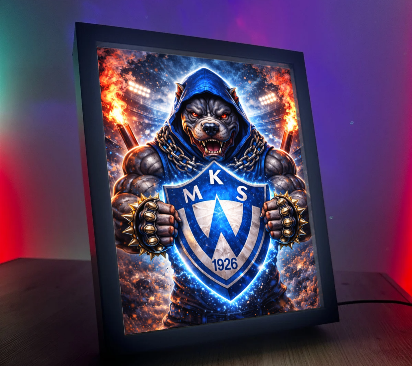 Obrazo Lampka MKS Wicher Kobyłka 1