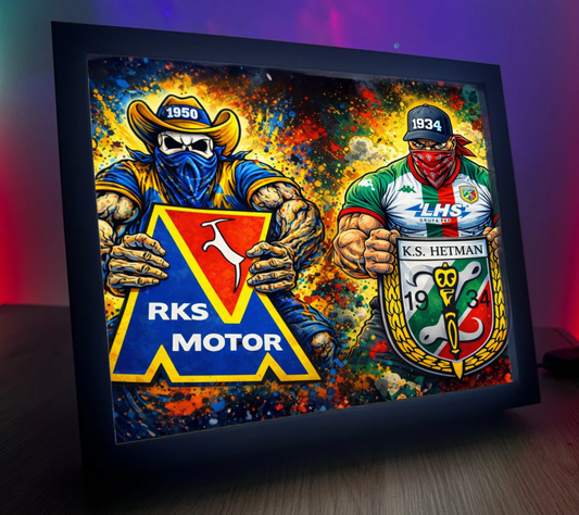 Obrazo Lampka RKS Motor Lublin & KS Hetman Zamość 2