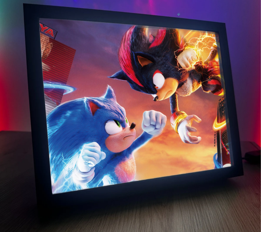 Obrazo Lampka Śliczna na prezent Sonic 5
