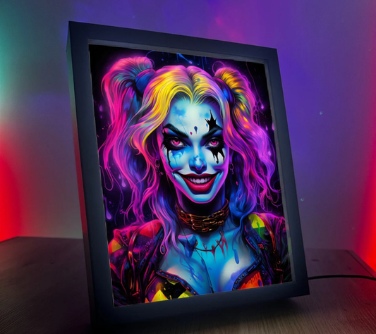 Obrazo-lampka Marvel Harley Quinn 1