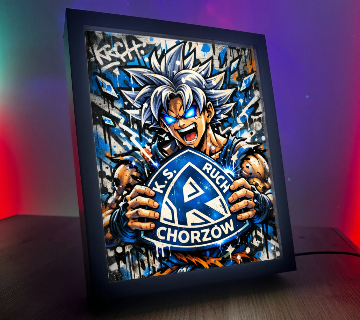 Obrazo Lampka Ruch Chorzów Goku 1