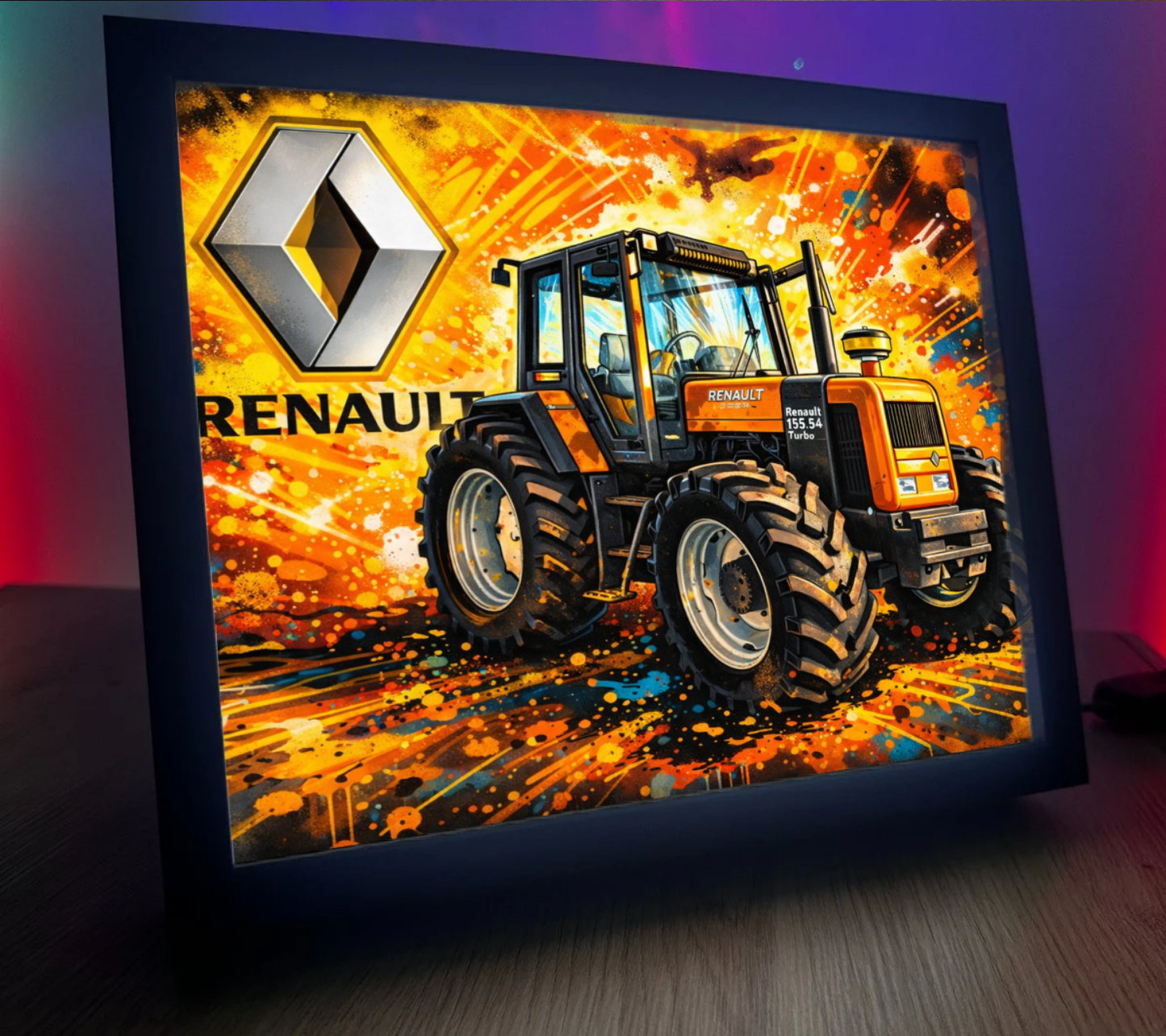 ObrazoLampka Traktor Renault 1