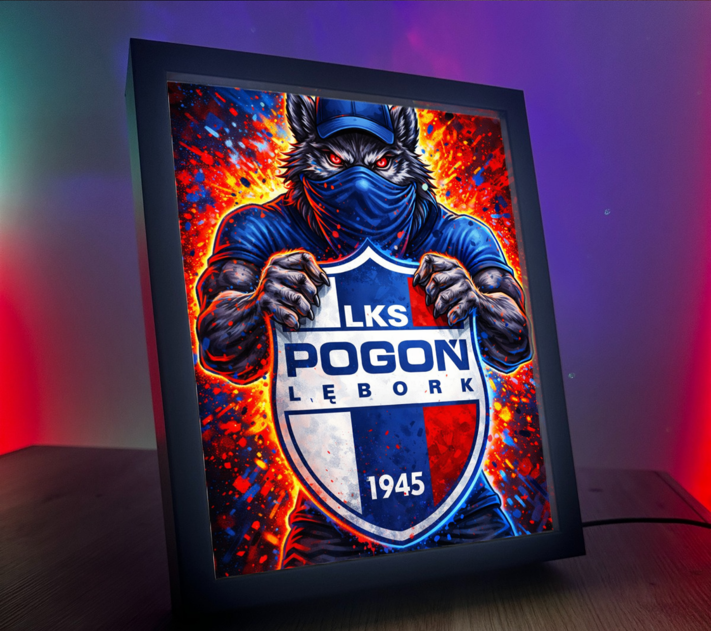 Obrazo Lampka LKS Pogoń Lębork