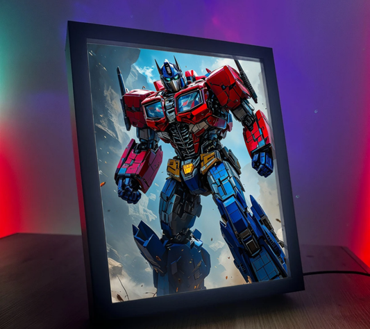 ObrazoLampka na prezent Transformers Optimus Prime 4