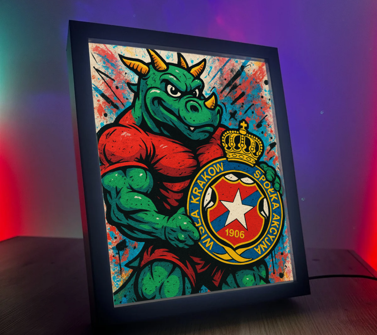 Obrazo Lampka Wisła Kraków