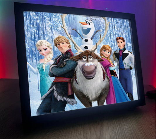 Obrazo Lampka Śliczna na prezent Ellsa 2