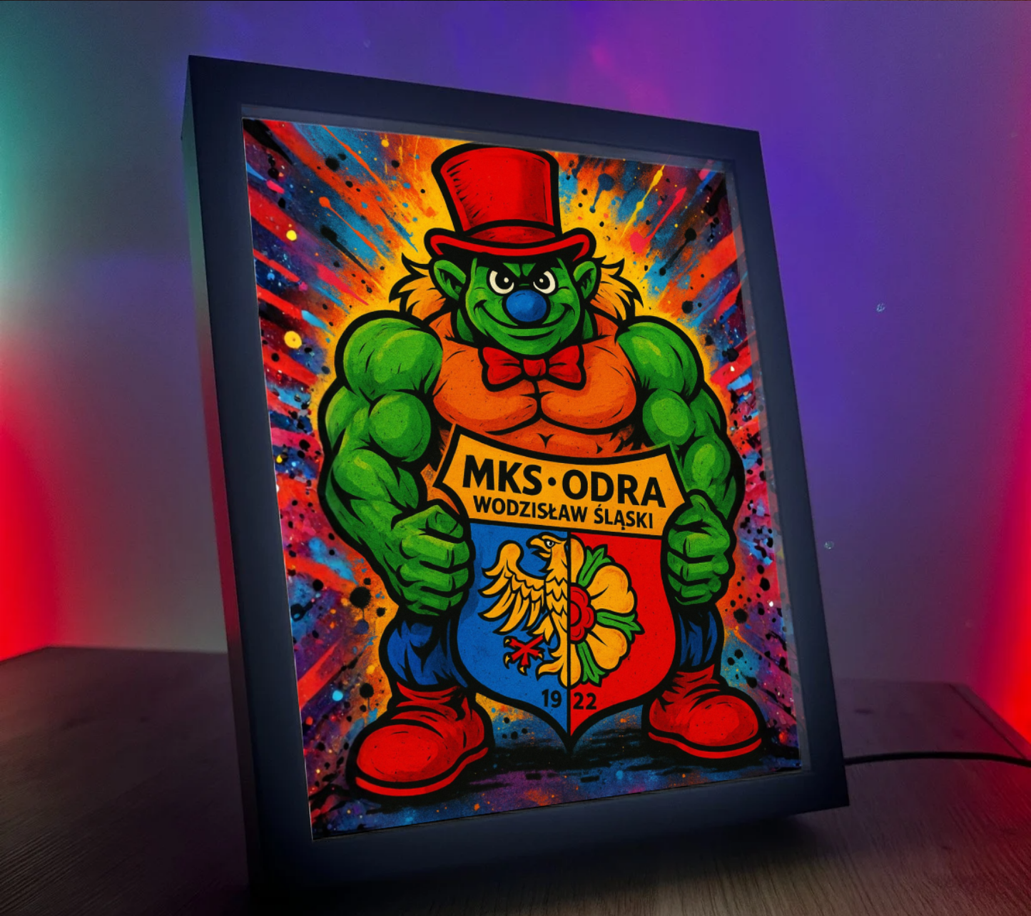 Obrazo Lampka MKS Odra Wodzisław