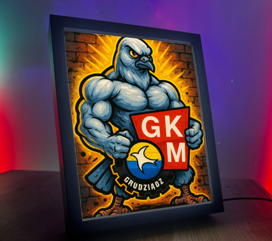 Obrazo Lampka GKM Grudziądz 2