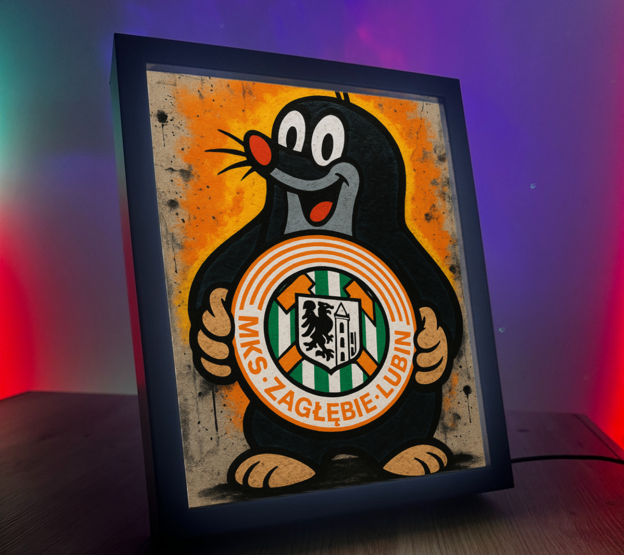 Obrazo Lampka Zagłębie Lubin 1