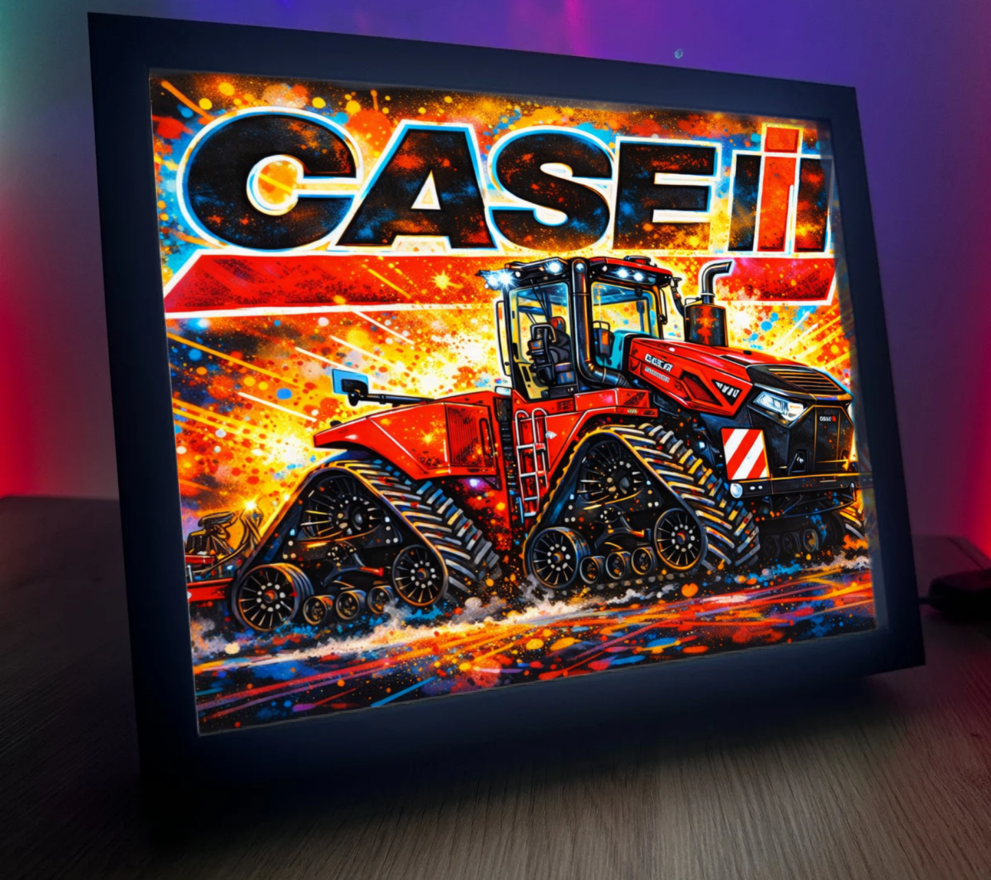 ObrazoLampka Traktor Case 2