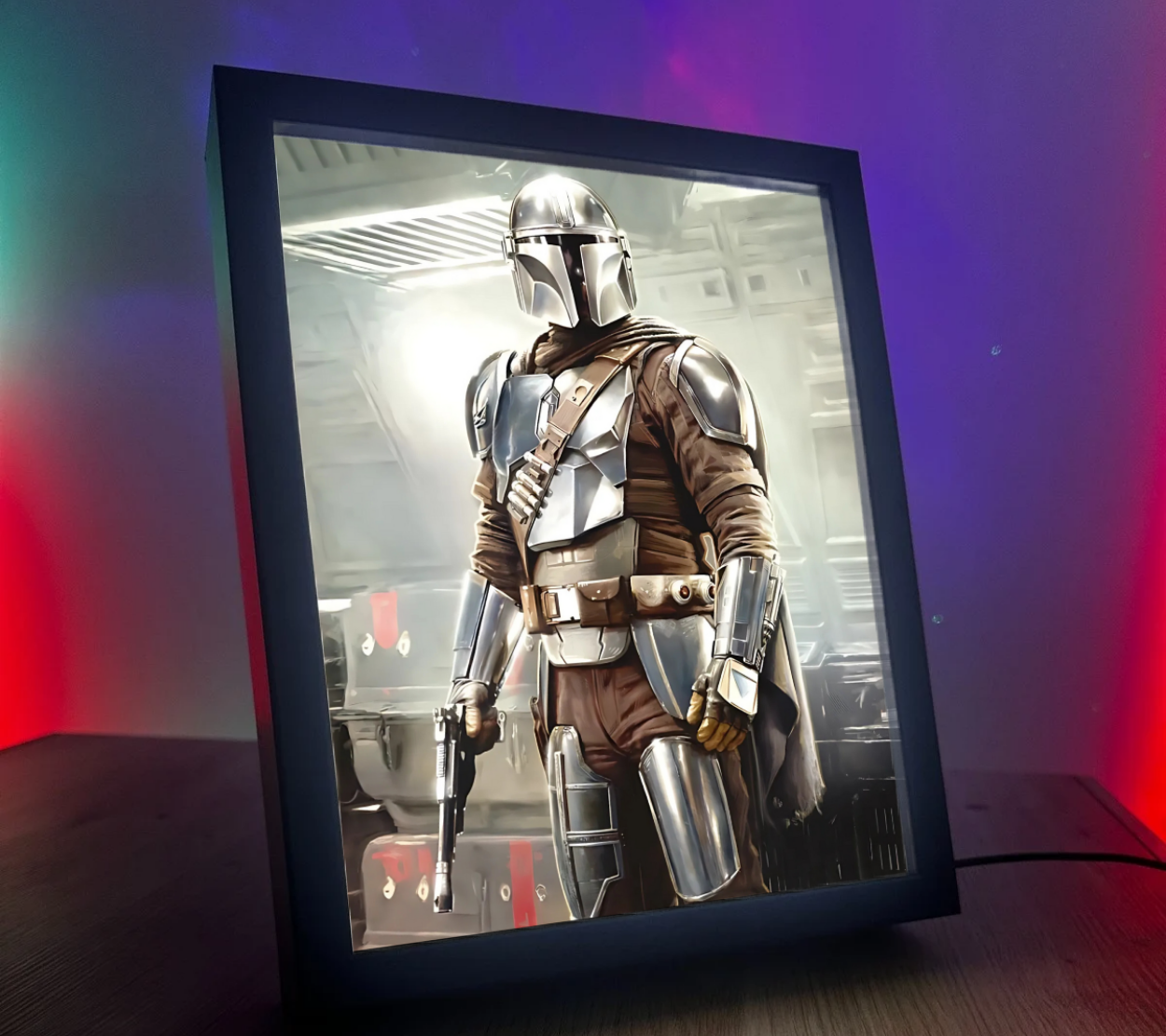 Obrazolampka Star Wars Din Djarin Mandalorian 7