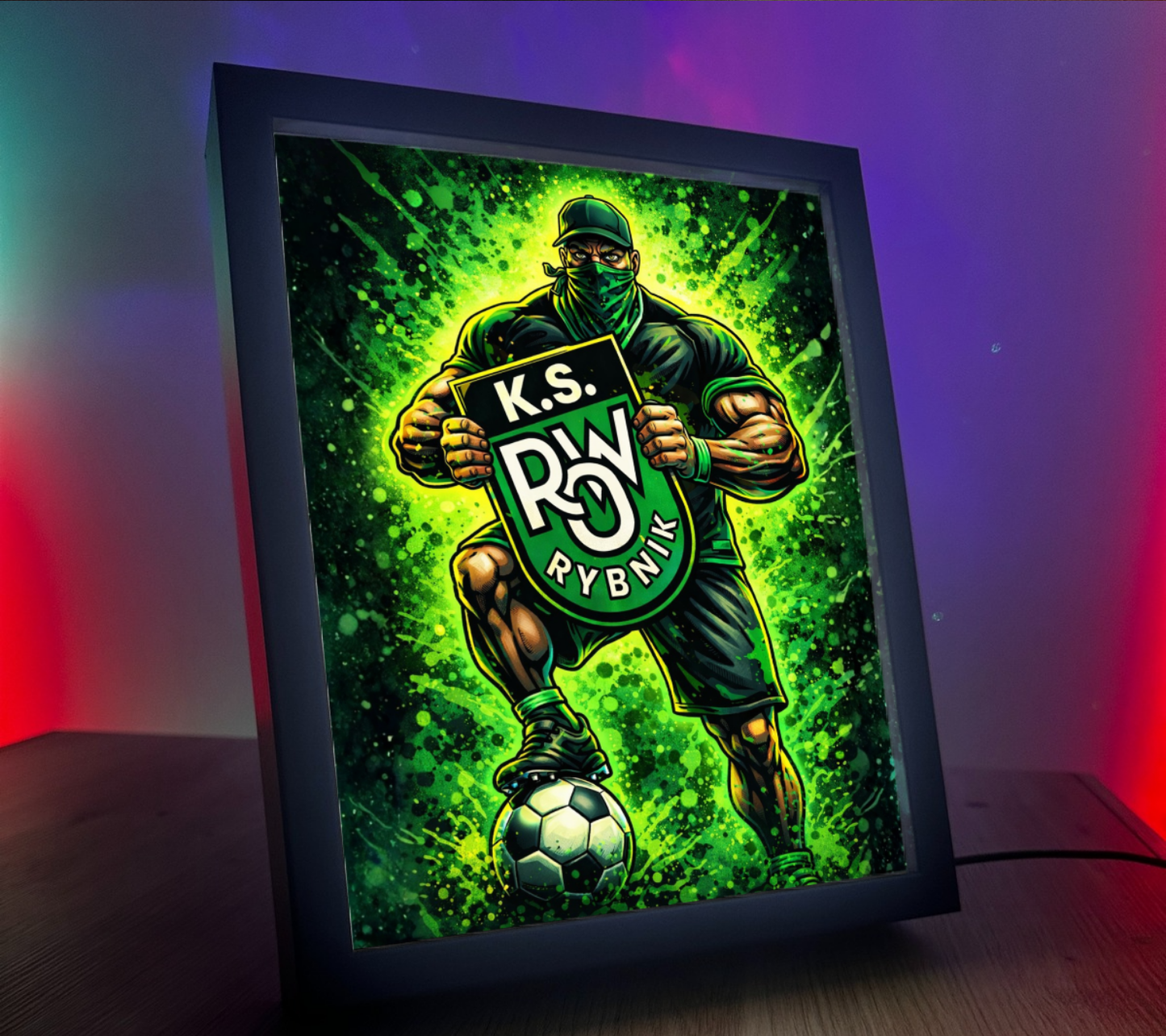 Obrazo Lampka Row Rybnik Piłkarski
