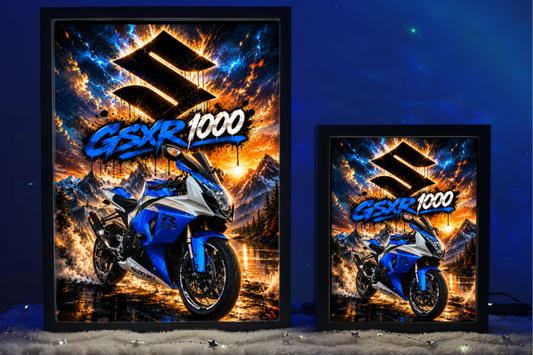 ObrazoLampka Lampka Nocna Na Prezent Suzuki GsxR 1000 1