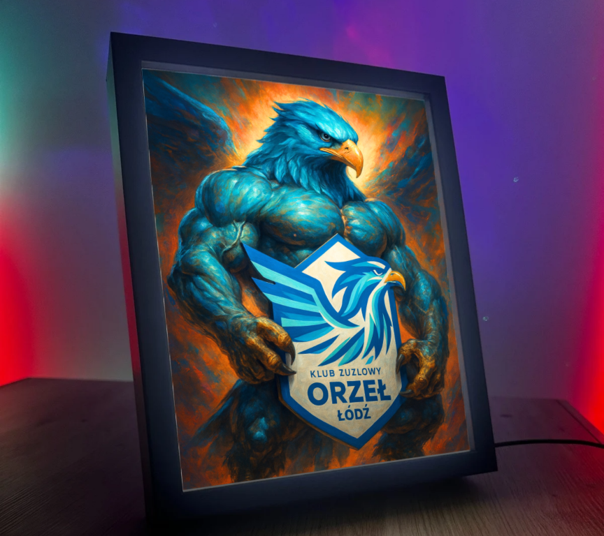 Obrazo Lampka Orzeł Łódź 2