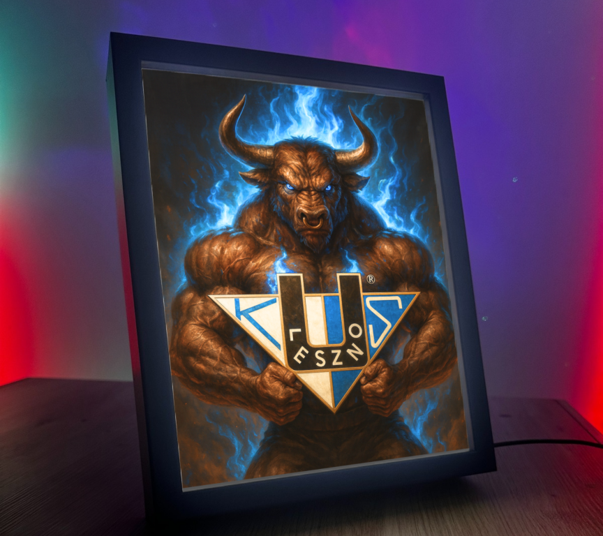 Obrazo Lampka Unia Leszno Byk