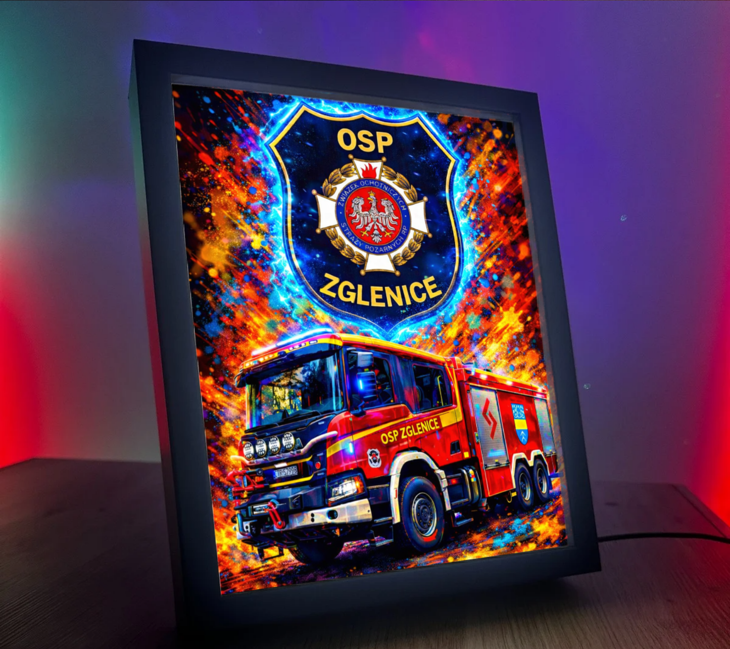 ObrazoLampka OSP Zglenice 1