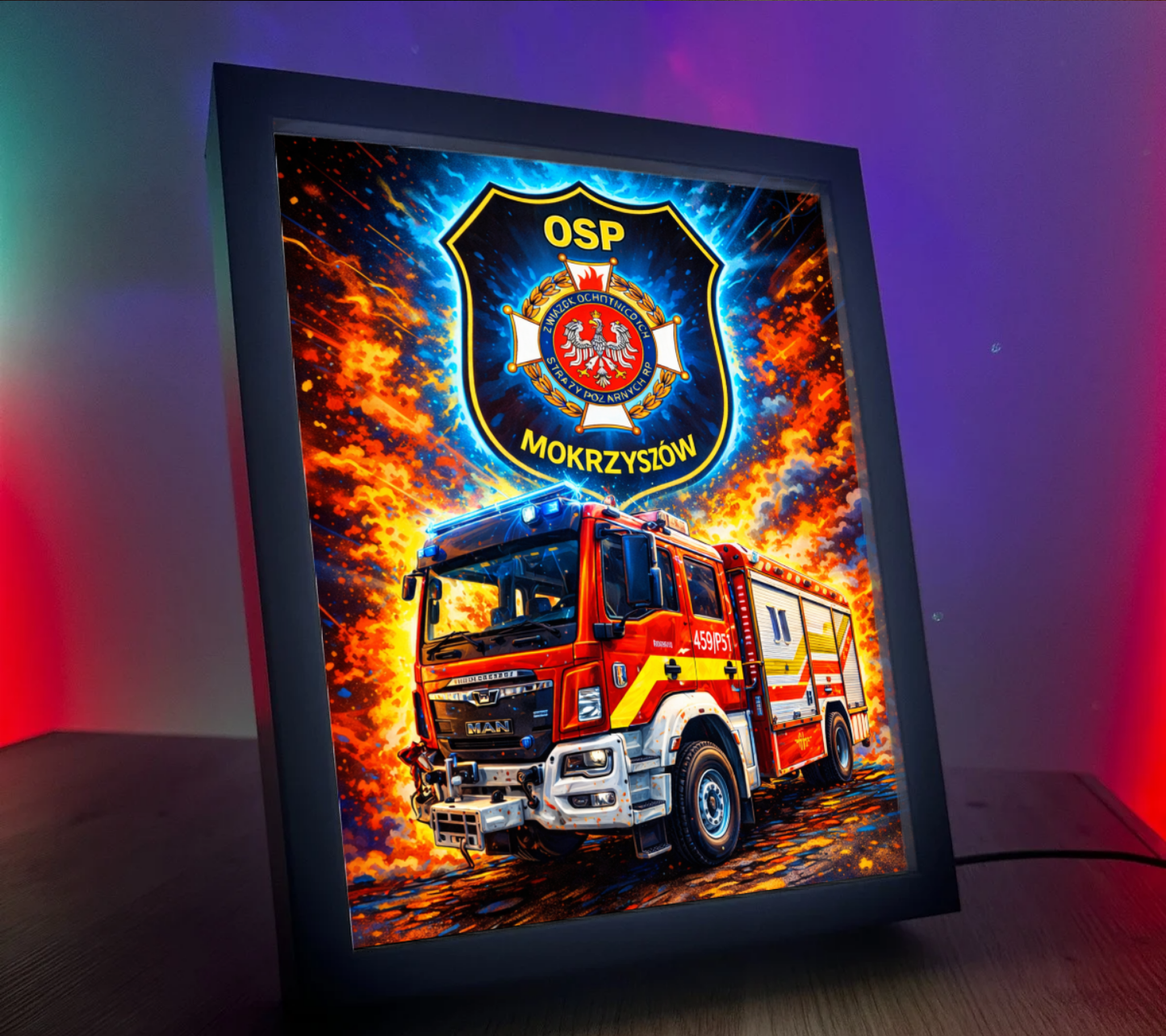 ObrazoLampka OSP Mokrzyszów 1