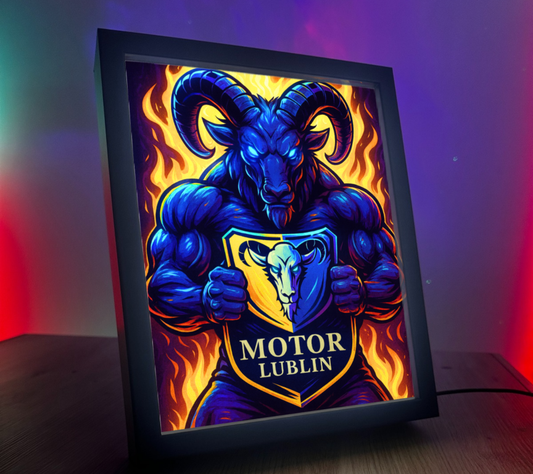 Obrazo Lampka Motor Lublin Byk 1