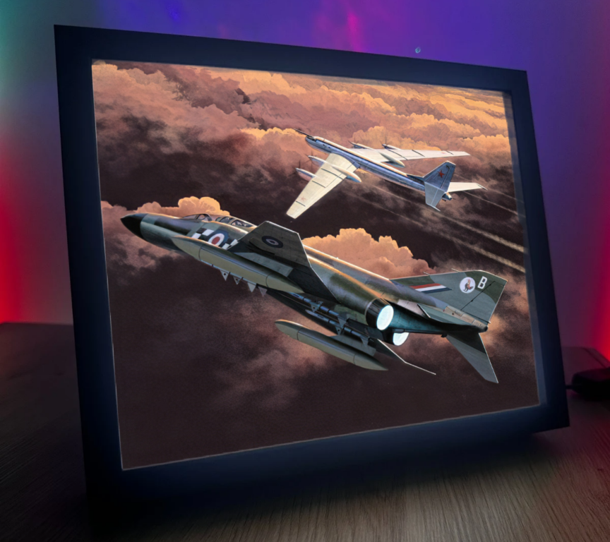 Obrazo-lampka Samolot 5