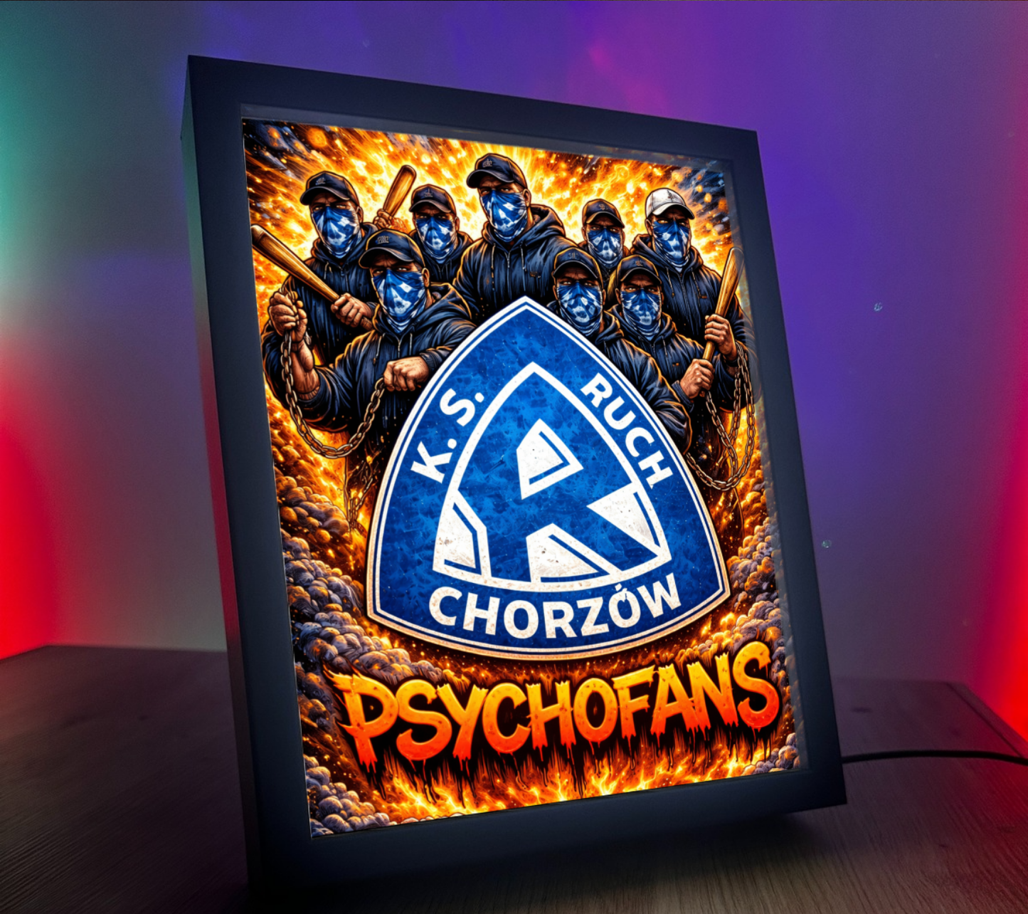 Obrazo Lampka Ruch Chorzów Psychofans