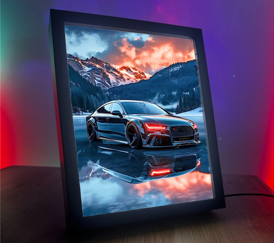 Obrazo-lampka Audi mega efekt