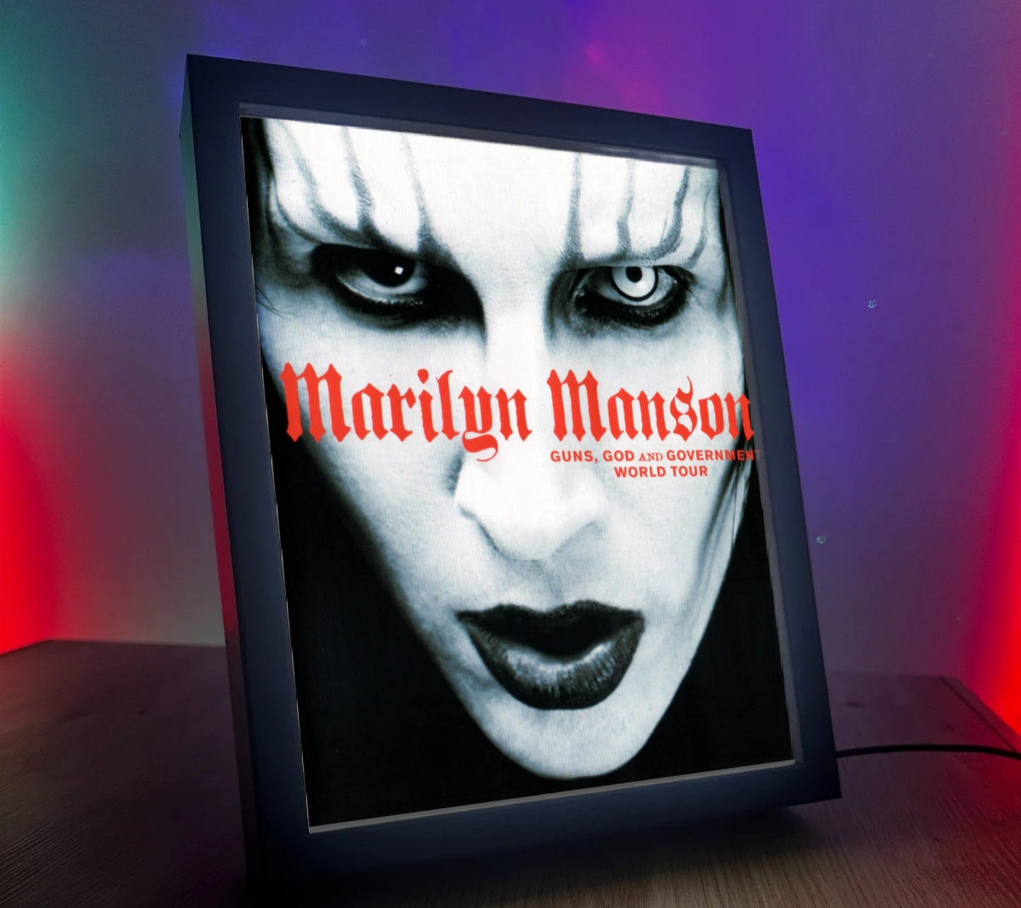 ObrazoLampka Marlyn Manson
