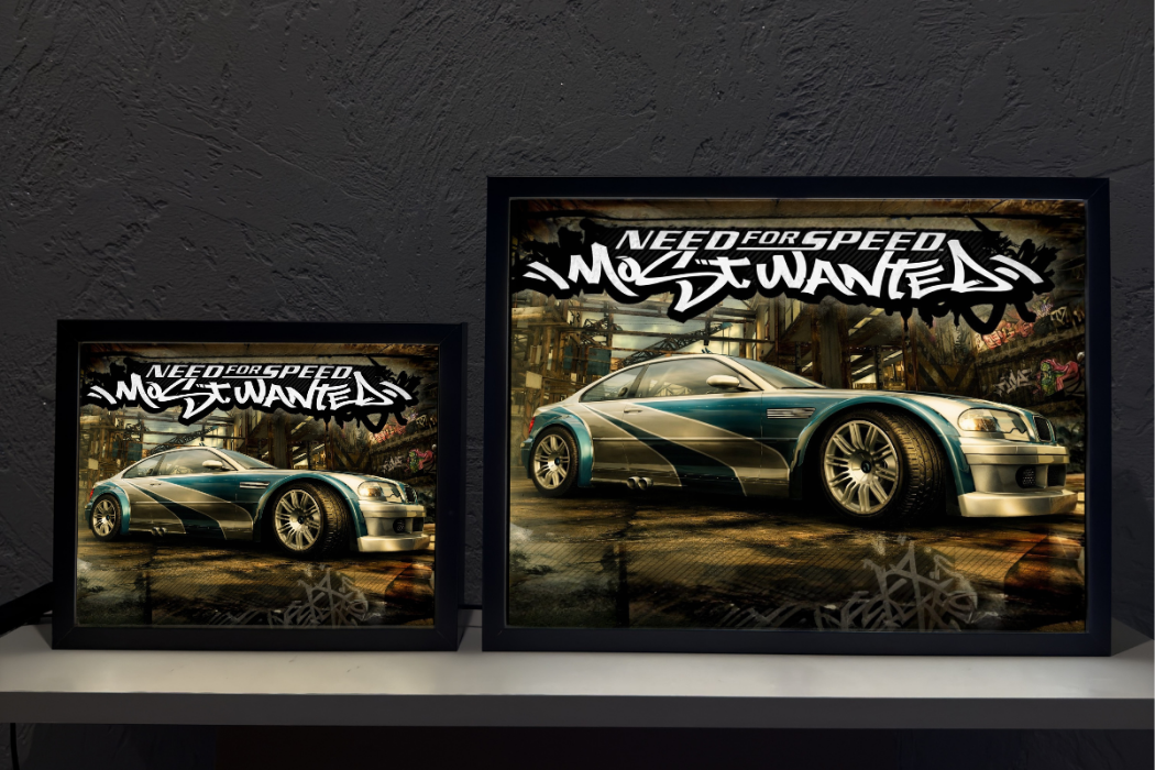 Need For Speed MW Prezent Lampka Nocna ObrazoLampka