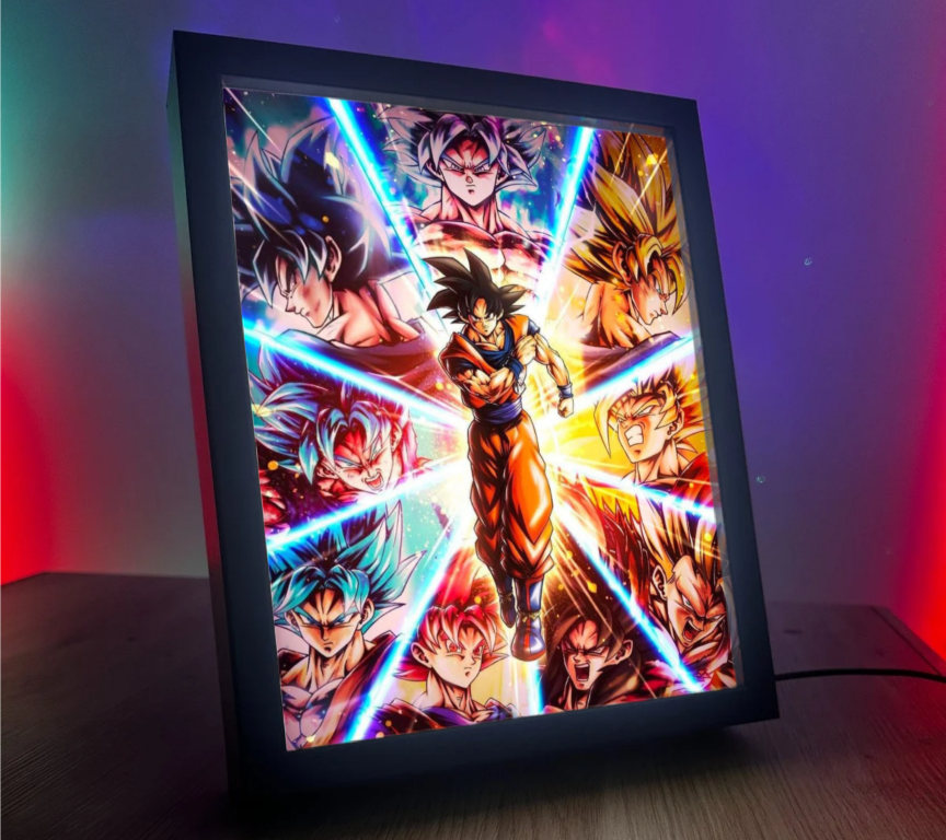 Obrazo-Lampka Dragon Ball na prezent 20