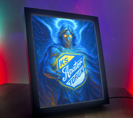 Obrazo Lampka Apator Toruń Anioł 3