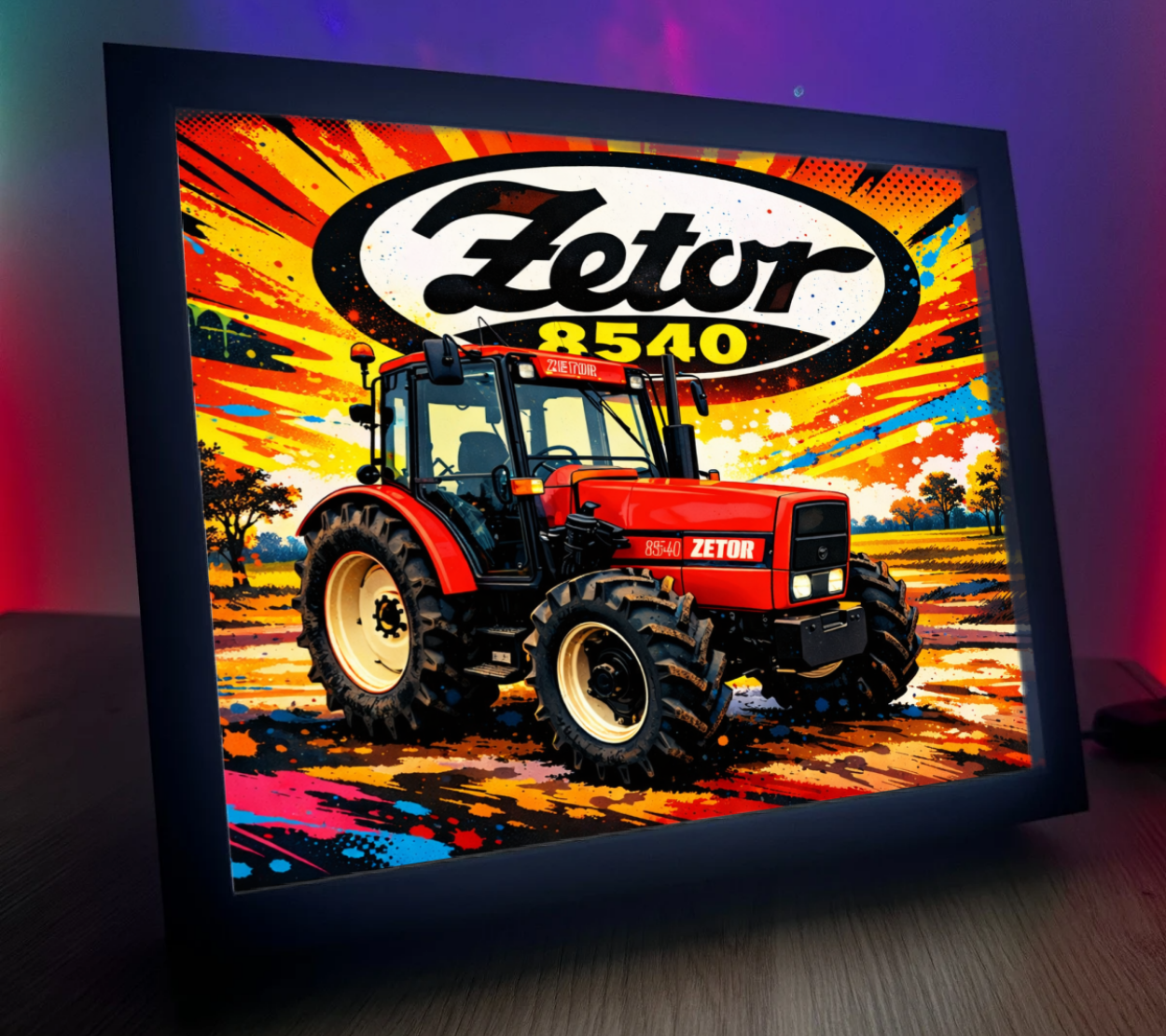 ObrazoLampka Traktor Zetor 8540 1