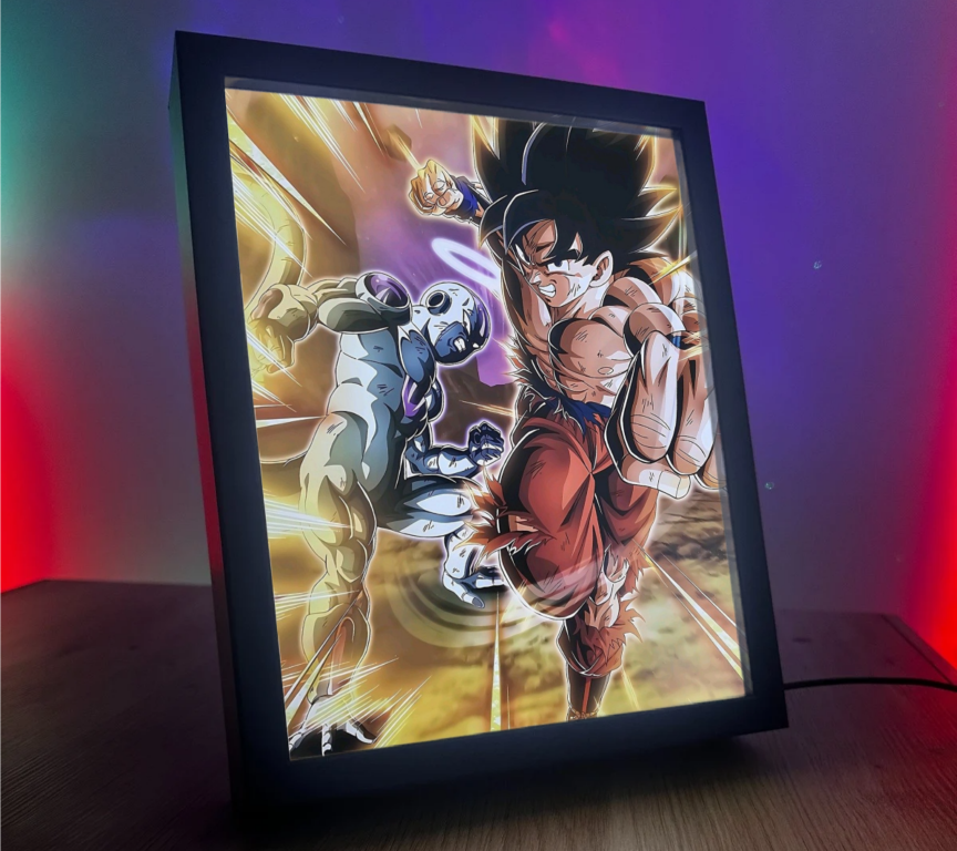 Obrazo-Lampka Dragon Ball na prezent 18
