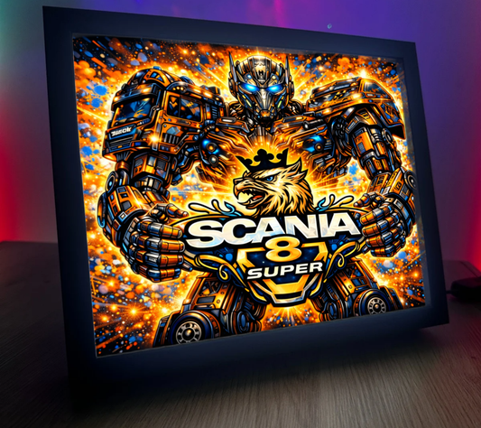 ObrazoLampka Robot Scania V8 1