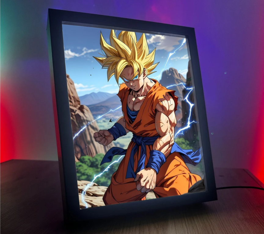 Obrazo-Lampka Dragon Ball na prezent 17