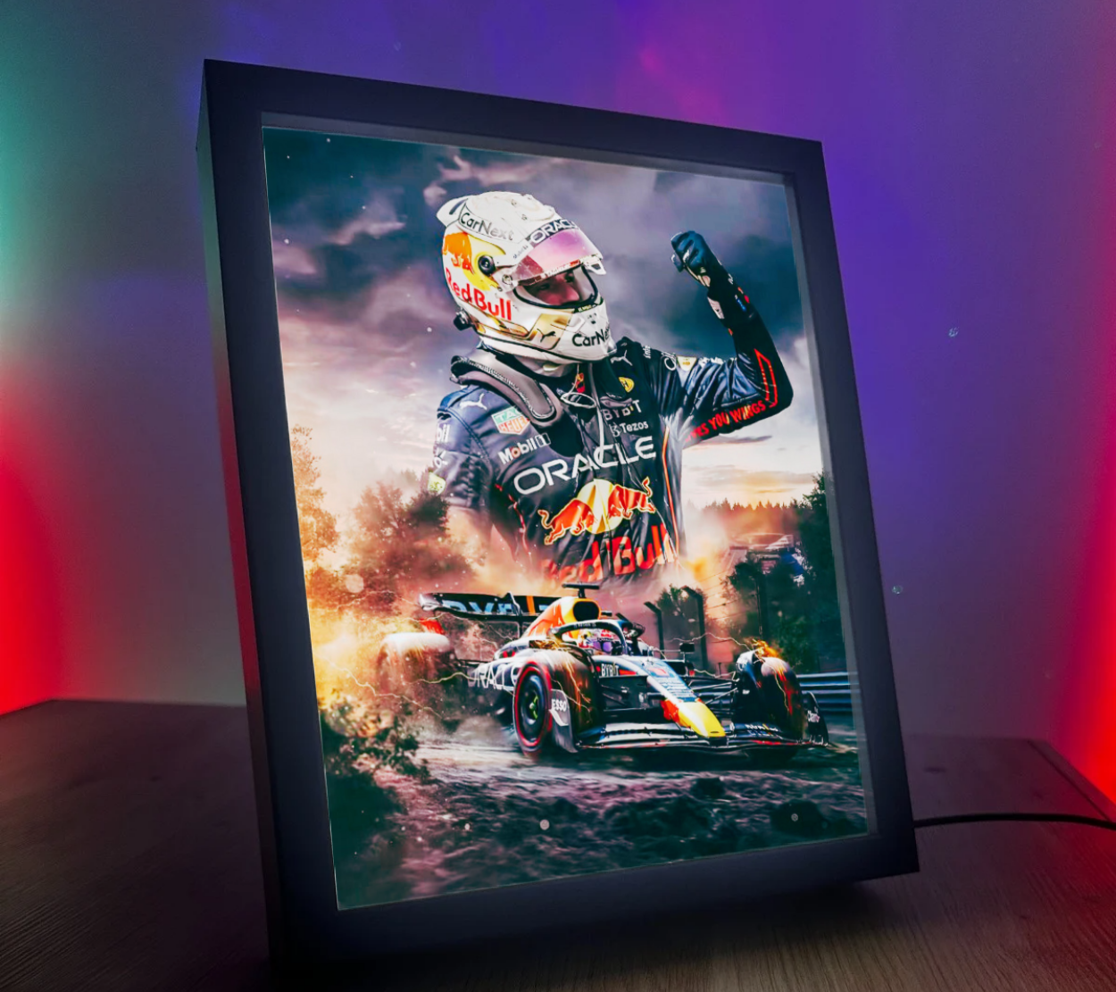 Obrazo lampka F1 Redbull 1