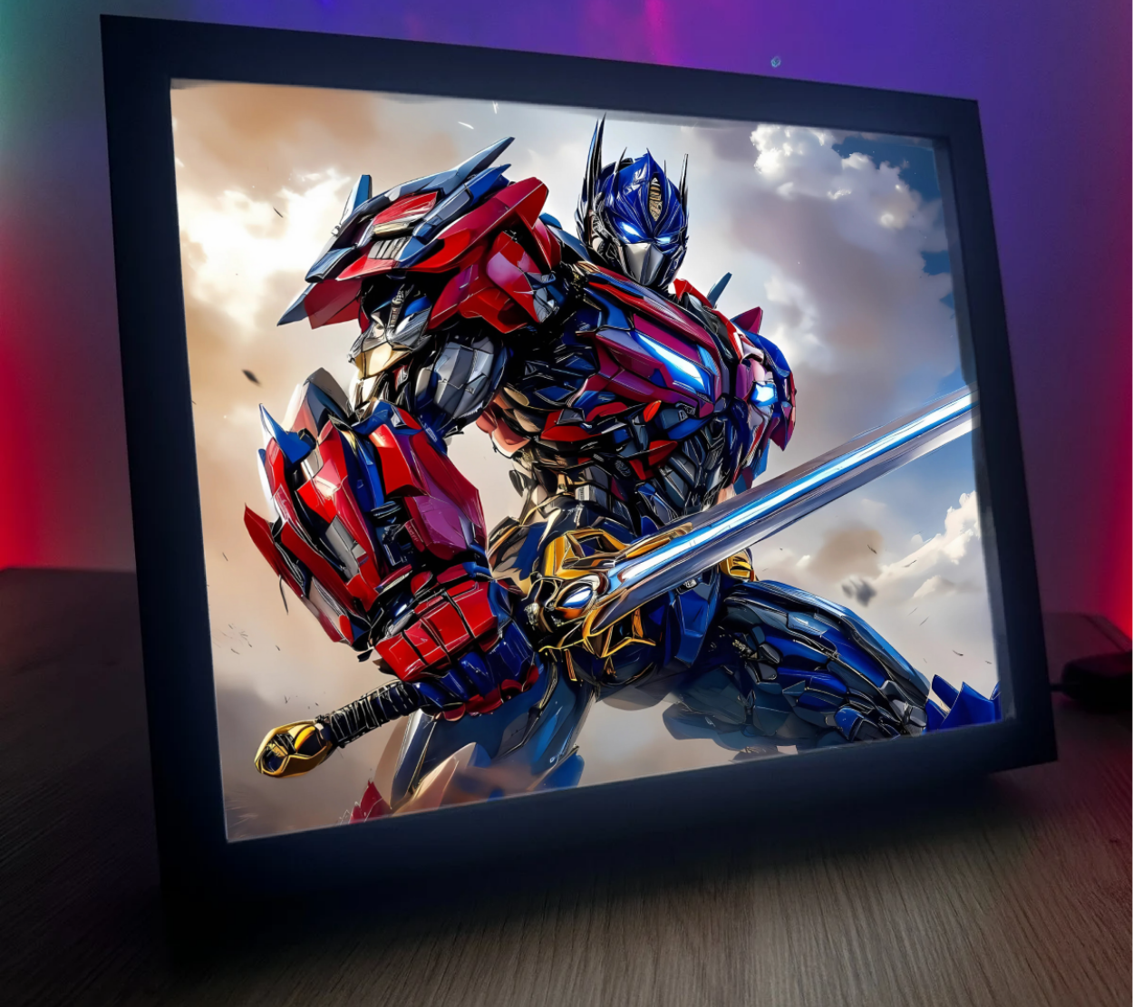 ObrazoLampka na prezent Transformers Optimus Prime 5