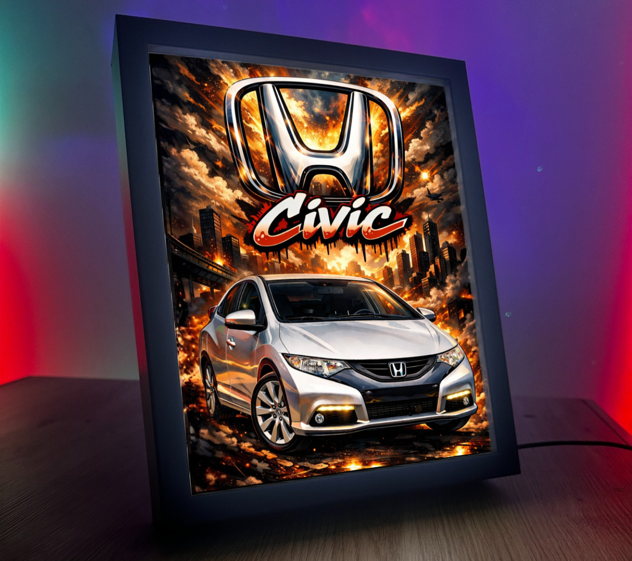 ObrazoLampka Honda Civic 1